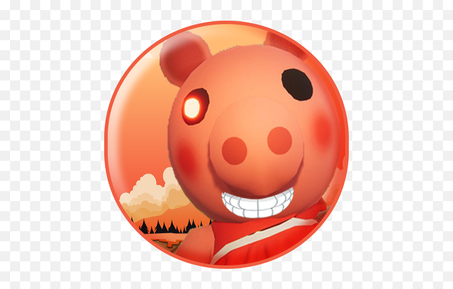 Updated Piggy Trying To Escape Granny Adventure Roblx - Happy Emoji,Superhero Emoticons For Android