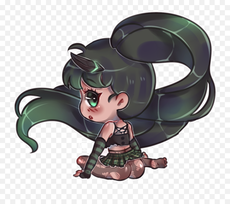 Etiqueta Cutegoth En Twitter - Kawaii Goth Chibi Girl Emoji,Chibi Vamire Emotion Attraction