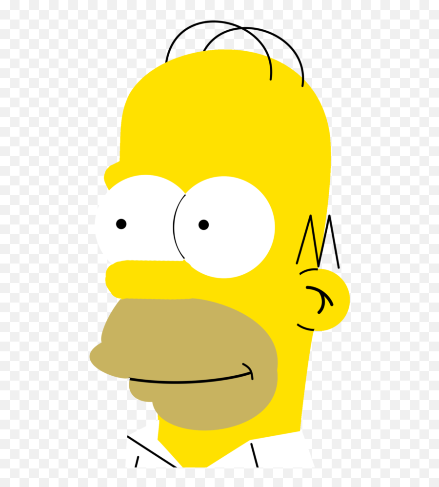 Homer Simpson Bart Simpson Drawing - Homer Simpson Face Png Emoji,Homer Simpson Emojis