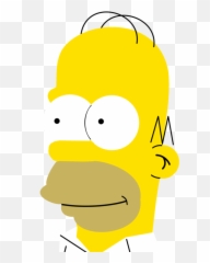Homer Simpson Bart Simpson Drawing - Homer Simpson Face Png Emoji,Homer Simpson Emojis