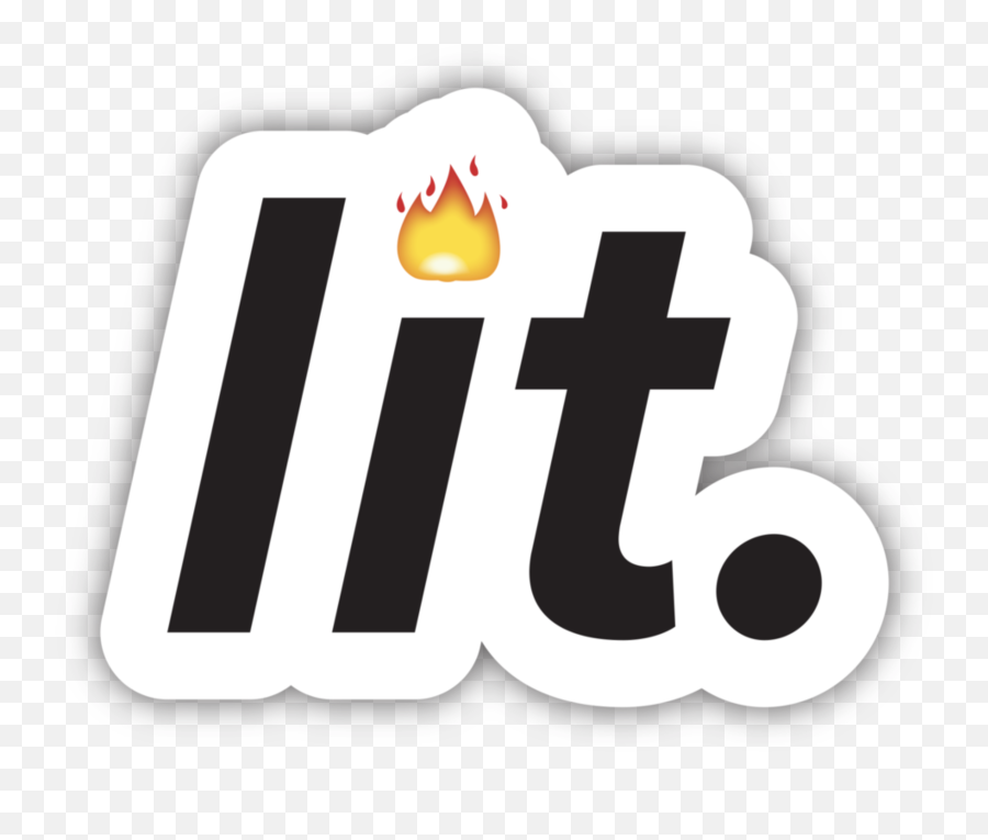 Download Lit Emoji - Transparent Lit Png,Fire Emoji Transparent
