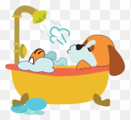 Puppy Love Emoji Stickers - Happy,Bathrub Emoji