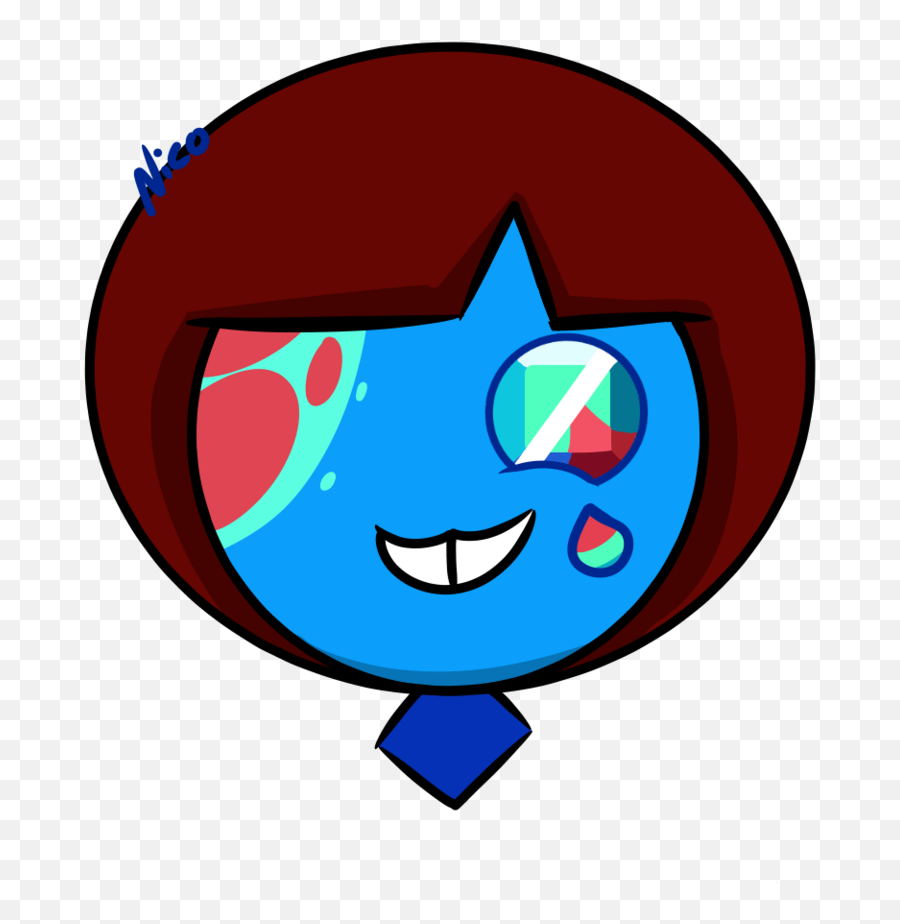 Pinazuritabasurita Bonnty - Happy Emoji,Steven Universe Emoticon