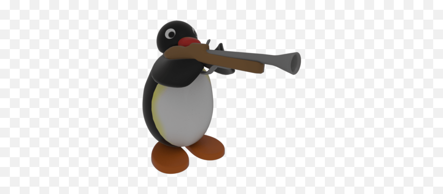 Angry Penguin Meme Template - Weaponized Assault Penguins Emoji,Pingu Emoticons