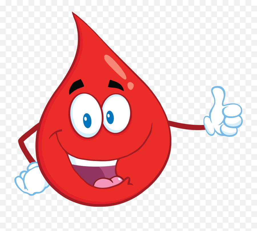 Blood Drop Clipart Png Transparent Png - Cartoon Blood Drop Clipart Emoji,Blood Splatter Emoticon