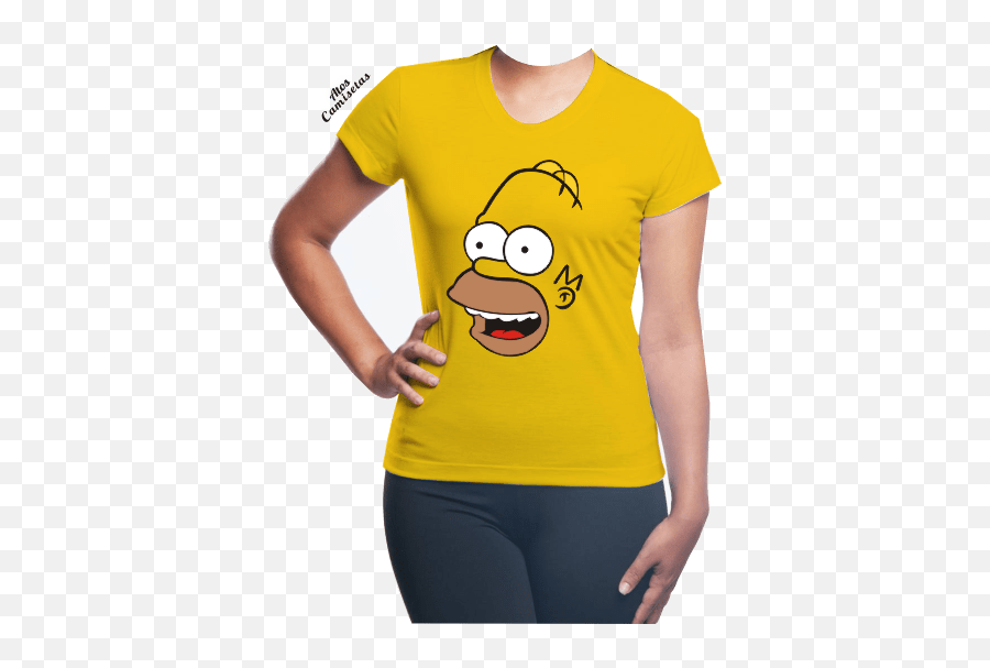 Homer Simpson - Short Sleeve Emoji,Homer Simpson Emoticon