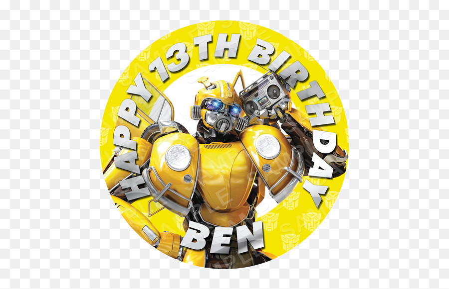 Bumblebee - Bumblebee Transformer Cupcake Toppers Emoji,Bumblebee Emoji