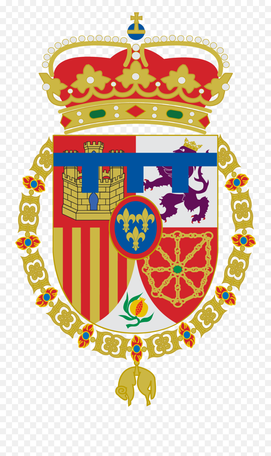 Escudo Del Principe De Asturias - Escudo De Felipe Vi De España Emoji,Cinco De Mayo Emojis Iphone