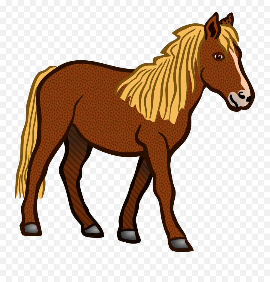 Horse Sound C - Horse Clipart Emoji,Mustang Pony Emoticon