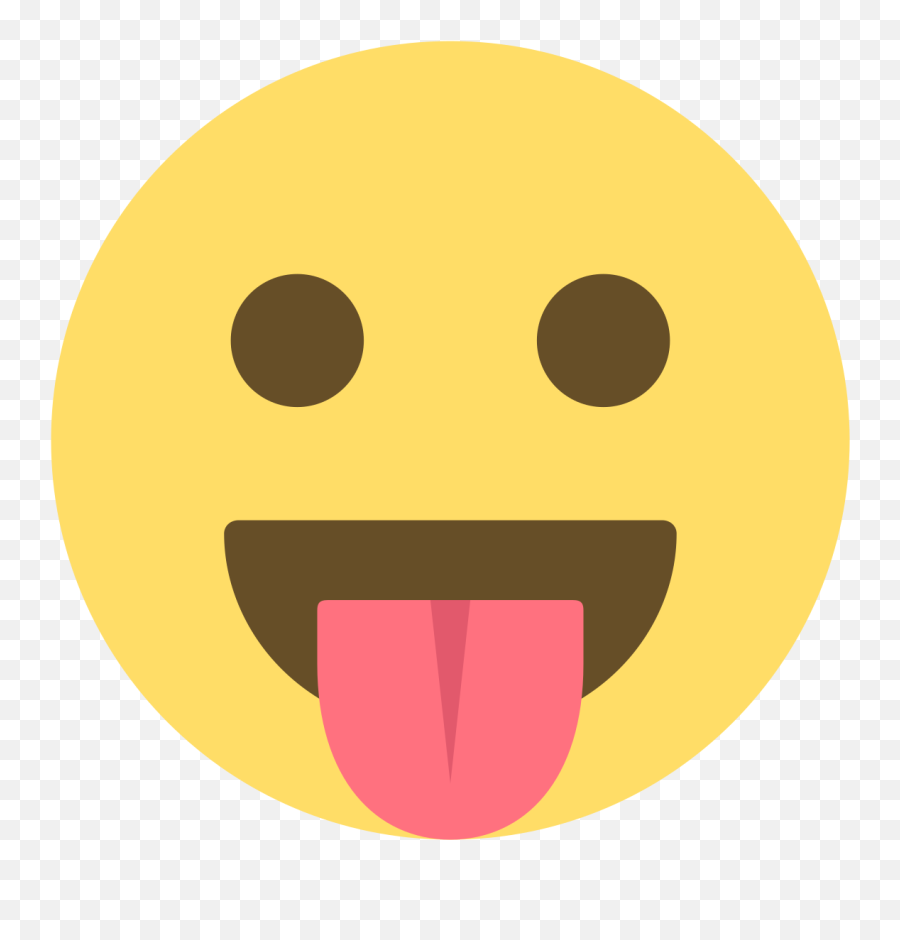 Winking Face With Tongue Emoji High Definition Big - Tongue Sticking Out Emoji Gif,Lg Emojis