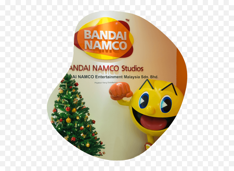 Bandai Namco Studios Malaysia - Happy Emoji,Christmas Tree Emoticon