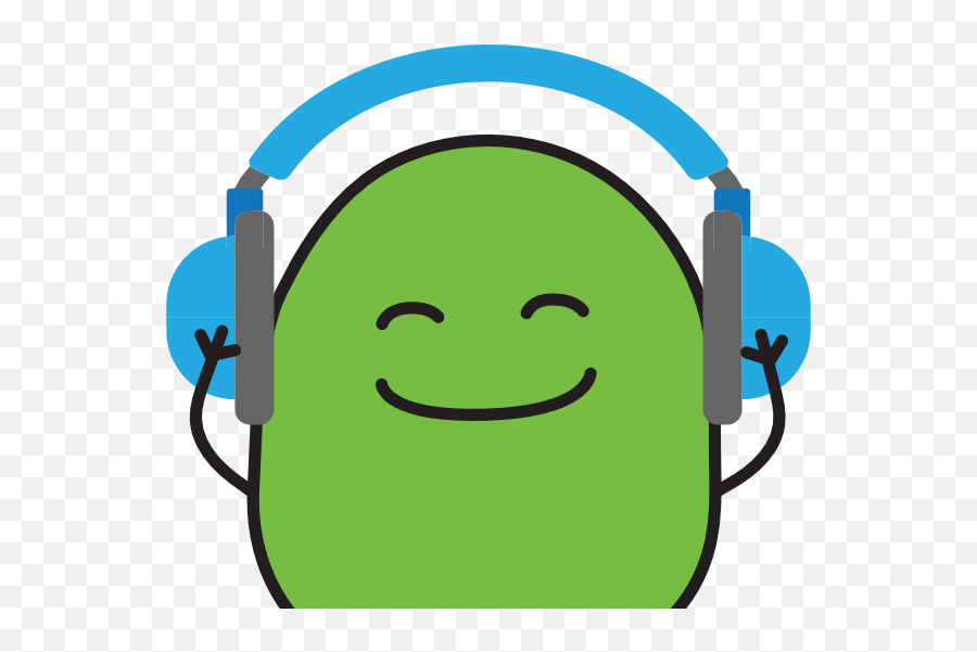 Music Bank - Wigglepods Academy Emoji,Facebook Headphones Emoticon