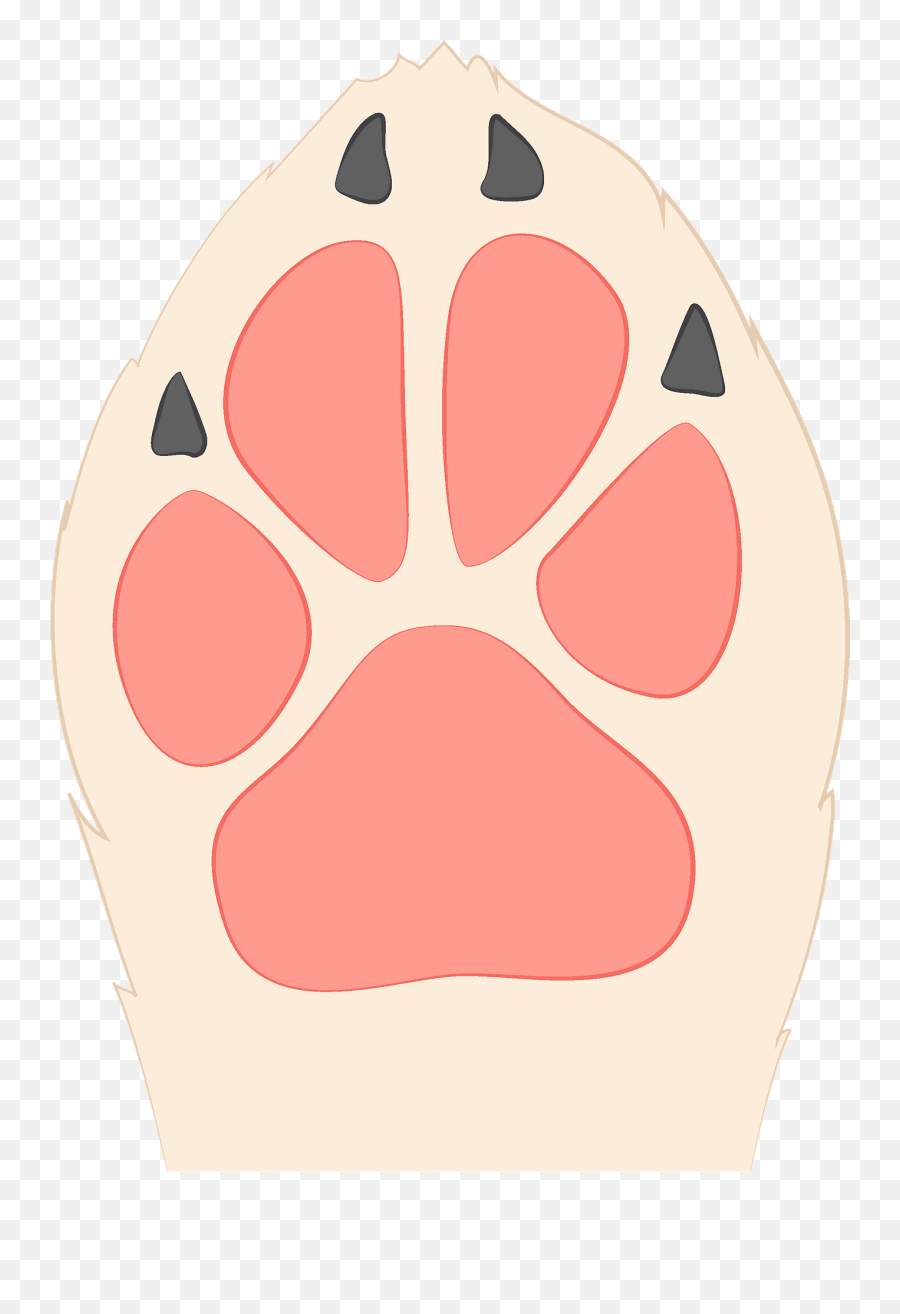 Dog Paw Clipart - Dot Emoji,Paws Emoji
