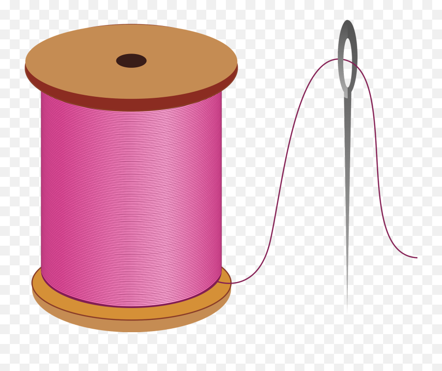 Sewing Needle And Thread Clipart - Threaad And Needle Clipart Emoji,Thread Emoji