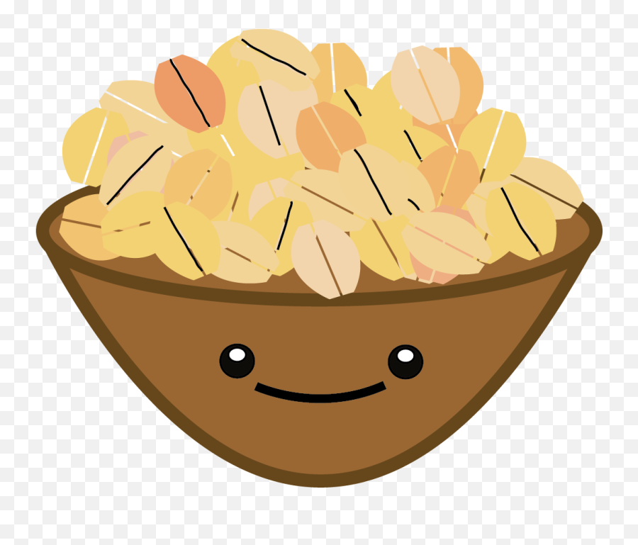 Breakfast Common Wheat Food Clip Art Oats - Oats Cartoon Png Emoji,Where Is Find The Emoji In Cereal Bowl