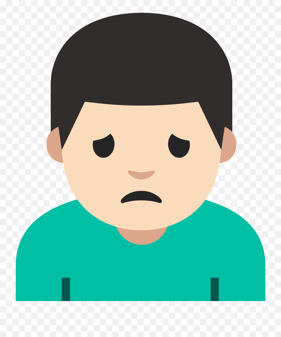 U200d Sad Man Frowning In Light Skin Tone Emoji,Spiderweb Unicode Emoticon