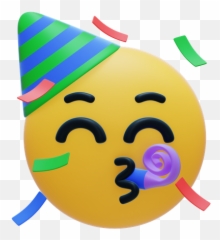 Party 3d Illustrations Designs Images Vectors Hd Graphics Emoji,Party Popper Emoji