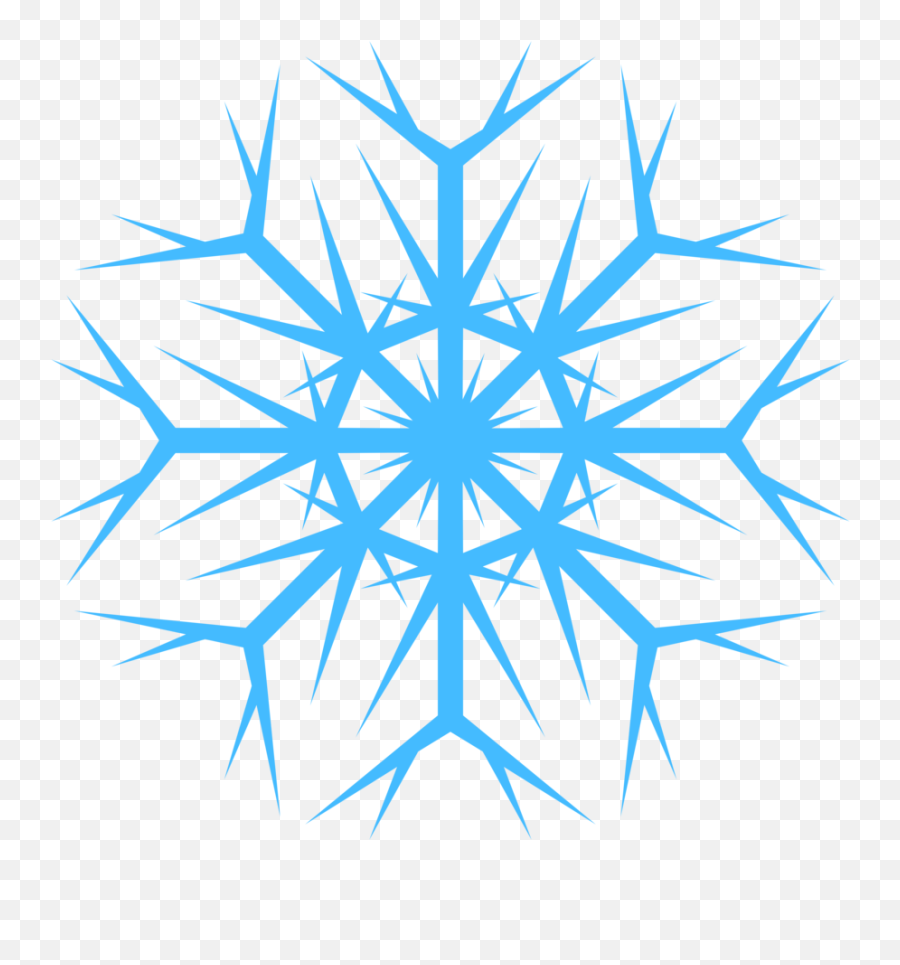 Snowflake Emoji Computer Icons Ice - Snowflake Png Download,Snowlfake Emoji