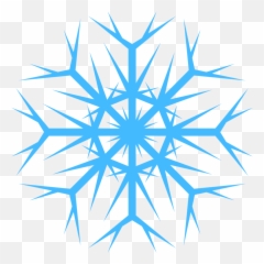 Snowflake Emoji Computer Icons Ice - Snowflake Png Download,Snowlfake Emoji