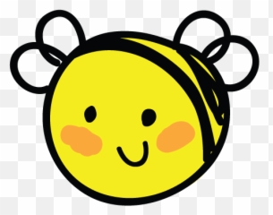 Mochibees - When Mochi Meets Donut Donut Worry Bee Happy Emoji,Cute Butterfly Emoticon