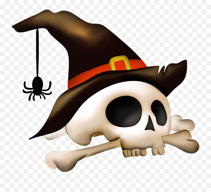 Boneheadskullclip Artsymbolline Artsmilelogo 71840 - Transparent Halloween Png Emoji,Skull Emoticon Facebook
