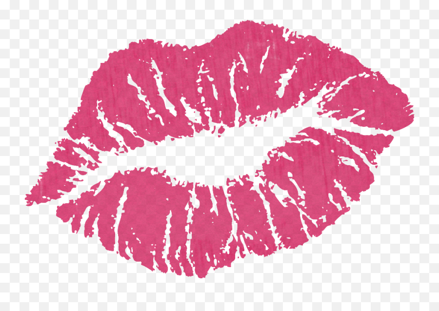 Pink Kiss Png Clipart - Transparent Background Lips Icon Png Emoji,Pink Lips Emoji