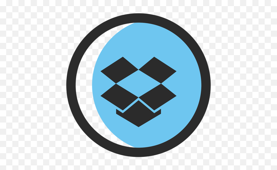 Dropbox Colored Stroke Icon - Dropbox Vexels Png Emoji,Dropbox Emoji
