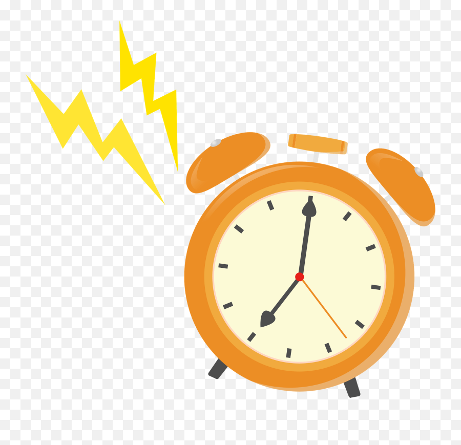Alarm Clock Clipart - Alarm Clipart Clock Emoji,Old Man And Clock Emoji