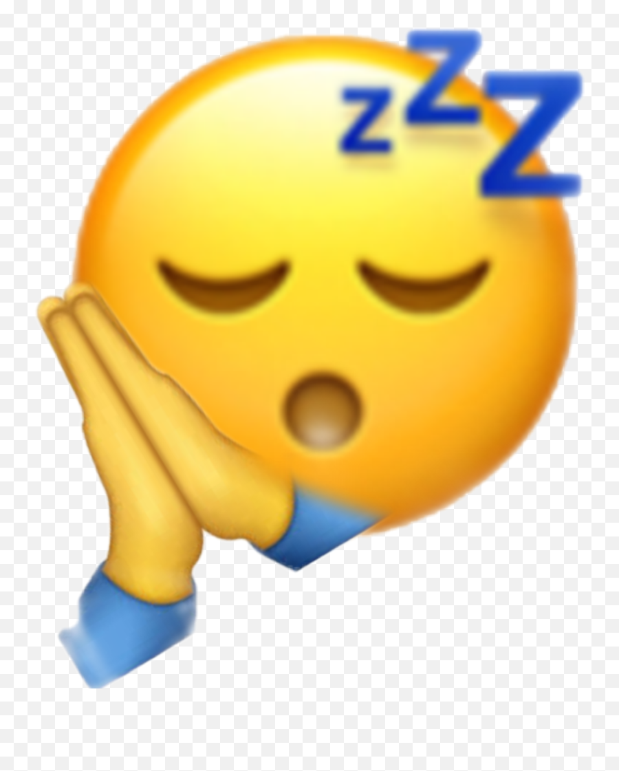 Sleepyemoji Tired Tiredemoji Sleep Sticker By Siiri - Sleep Emoji,Tired Emoticon