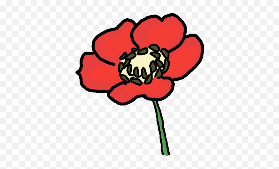 Free Red Poppy Cliparts Download Free - Poppies Clip Art Easy Emoji,Remembrance Poppy Emoji