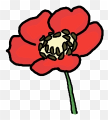 Free Red Poppy Cliparts Download Free - Poppies Clip Art Easy Emoji,Remembrance Poppy Emoji
