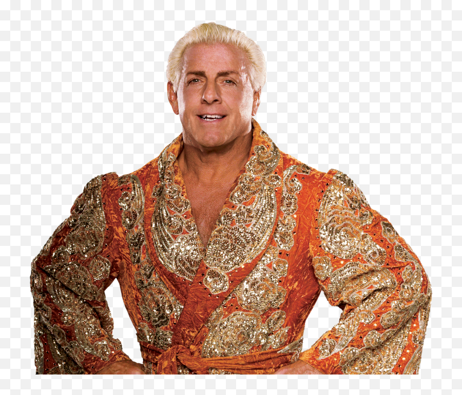 Ric Flair - Online World Of Wrestling Ric Flair With No Background Emoji,Wrestling Emotions