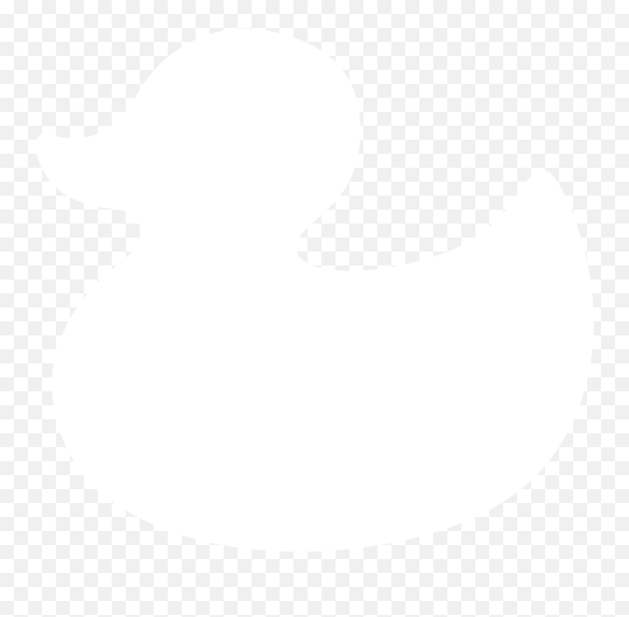 Rubber Duck Silhouette By Paperlightbox Transparent - Silhouette Rubber Duck Clipart Emoji,Rubber Ducky Emoji