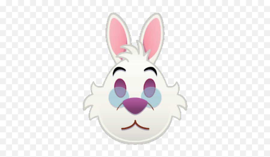 White Rabbit - White Rabbit Disney Emoji Blitz Alice In Wonderland,Rabit Emoji