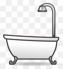 Bathtub - Bathtub Emoji,Bathroom Emoticons