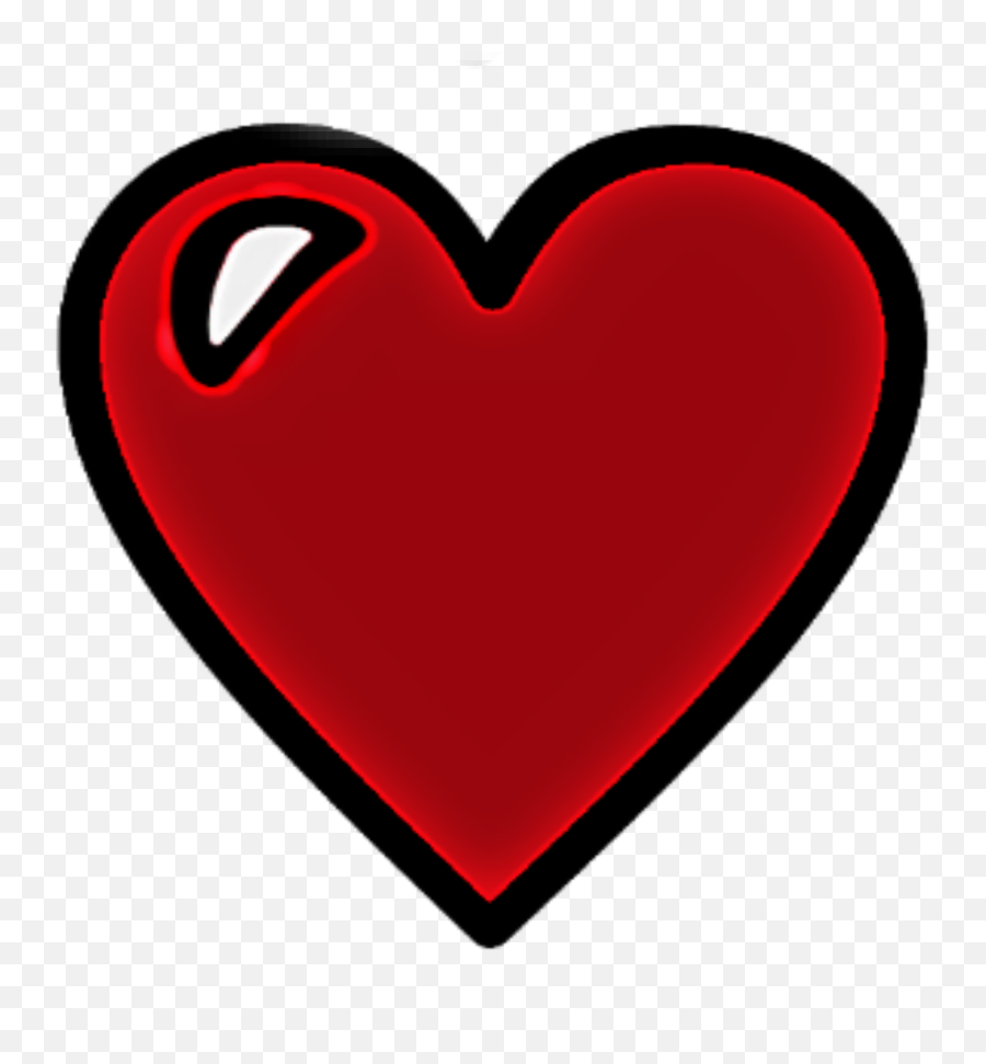 Coeur Heart Coeurrouge Sticker - Girly Emoji,Emoji Coeur Rouge