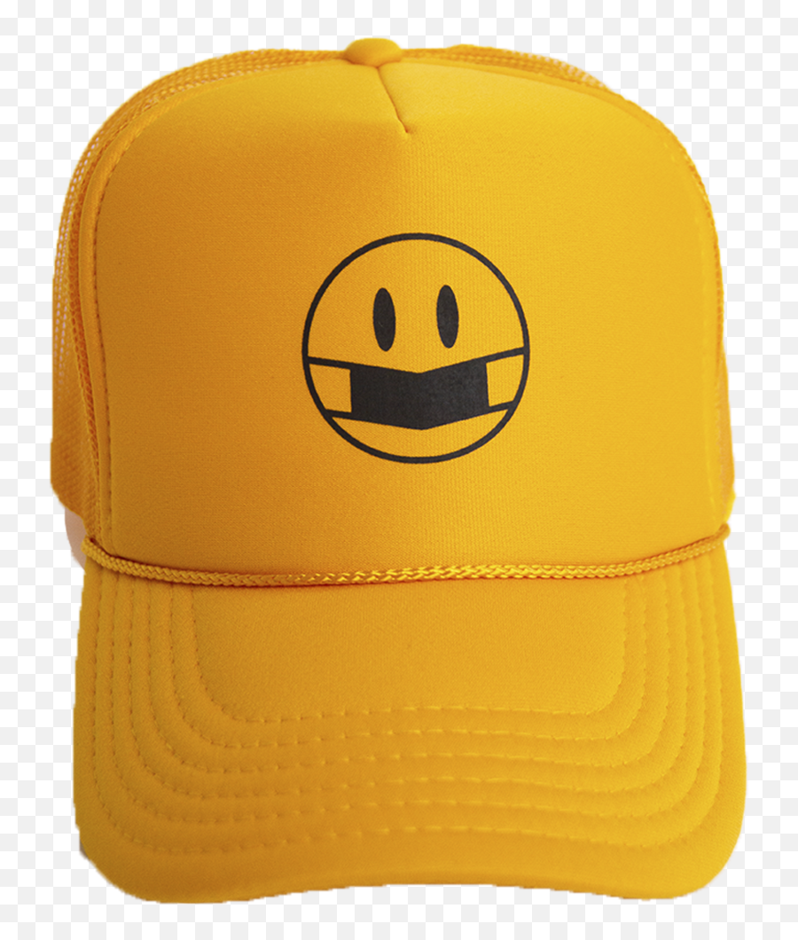 The Smiley Collection U2013 Reuse Masks - Happy Emoji,Emoticon With A Baseball Cap