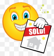 Under Contract - Clip Art Garage Sale Sign Emoji,House Emoticon