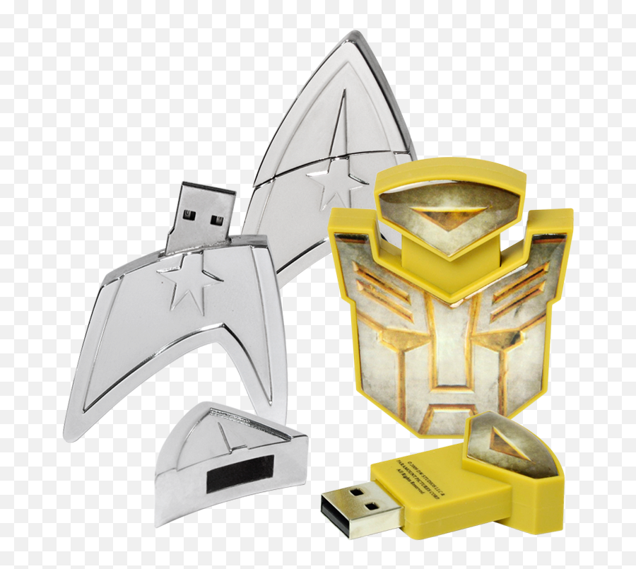 Star Trek And Transformers Usb - Usb Flash Drive Emoji,Star Trek Movie Data Gets Emotions