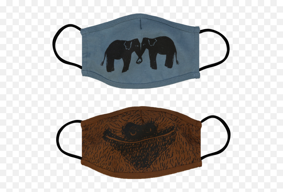 13 Eco - Friendly Masks That Are Kinder On Faces U0026 The Planet Elephant Face Mask Emoji,Large Emotion Masks