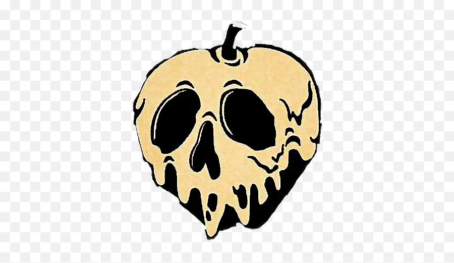 Poisonapple Apple Halloween Sticker By Annene Burgos - Poison Apple Svg Emoji,Apple's Halloween Emojis