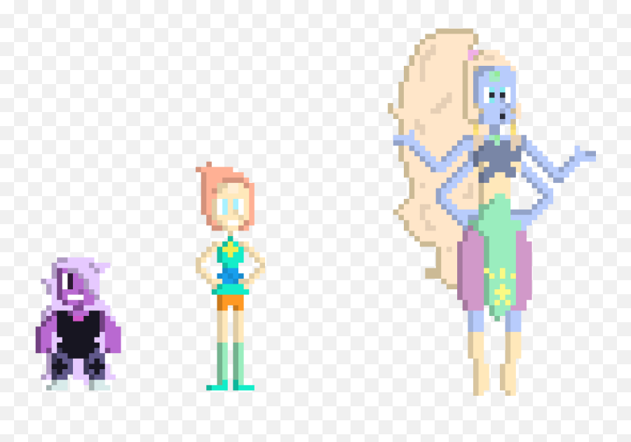 Pixel Art Gallery - Art Steven Universe Opal Emoji,Steven Universe Text Emoticons