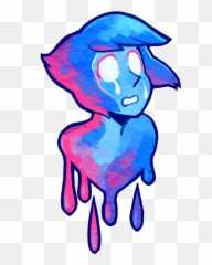Lapislazuli Cry Steven Universe - Fictional Character Emoji,Steven Universe Emoticon Conger