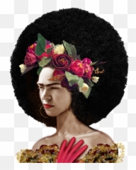 Frida Fridakahlo Hair Sticker Emoji,Frida Khalo Emoji