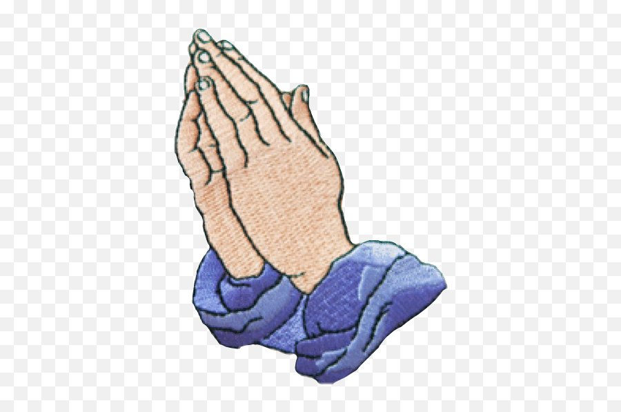 Aesthetic Tumblr Hands Pray Sticker - Clip Art Prayer Hand Emoji,Why Would Someone Close To You Give You A Praying Hand Emoji