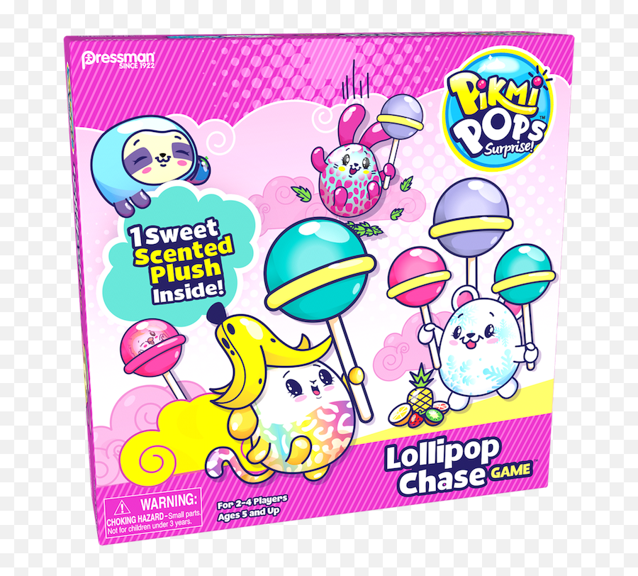 Giveaway Fun Pikmi Pops Games And Puzzle From Pressman Toys - Pikmi Pop Lollipop Chase Game Emoji,Pc Master Race Steam Emoticon Art