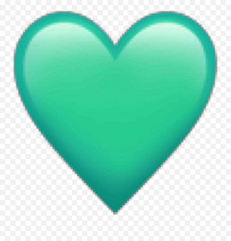 Emoji Heartemoji Teal Heart Sticker - Girly,Blackberry Blue Heart Emoticon