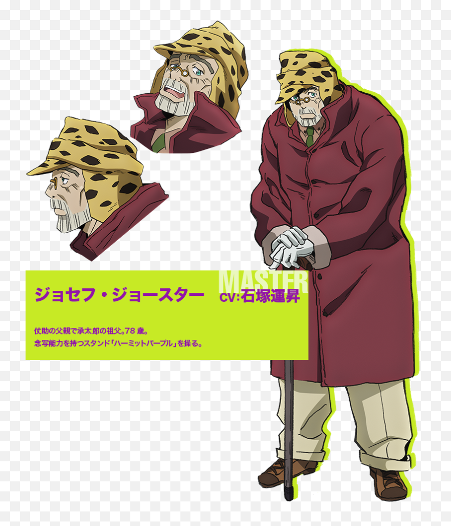 Kusojiji Jojou0027s Bizarre Adventure Know Your Meme - Joseph Joestar Diamond Is Unbreakable Emoji,Jojo Bizarre Adventure Emotions