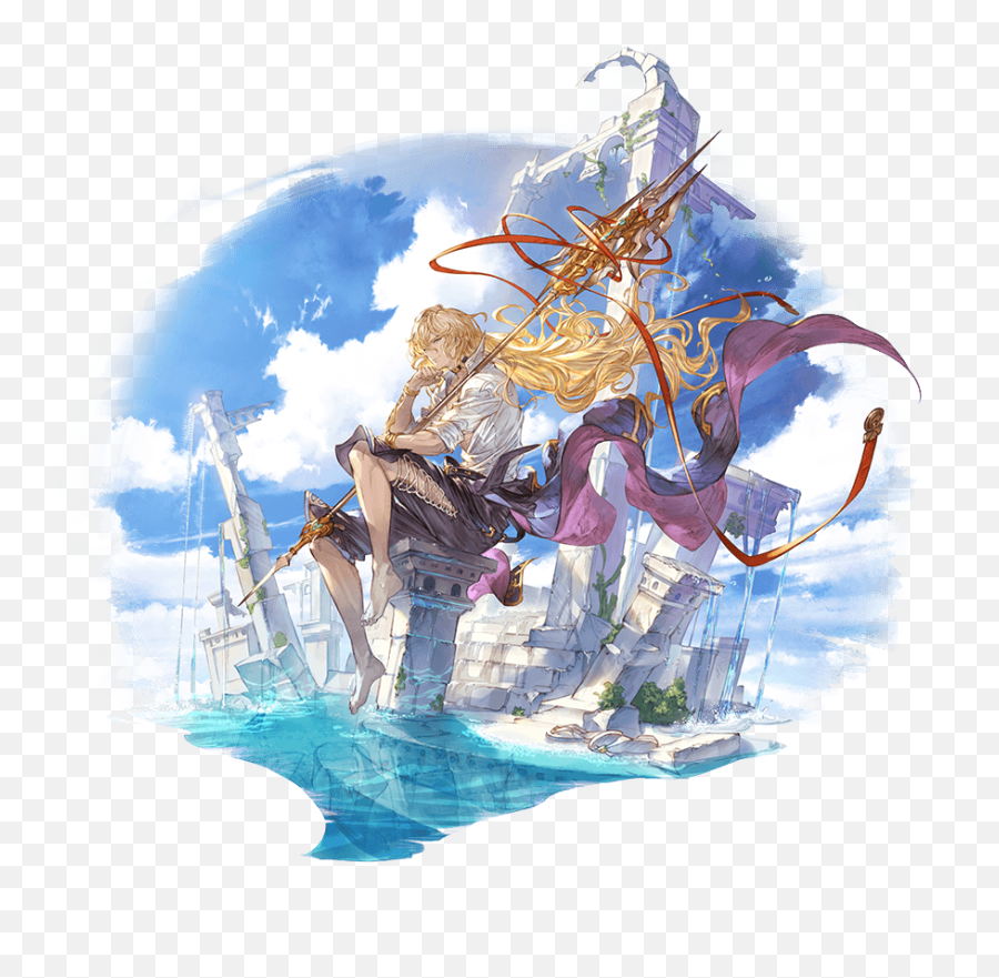 54 Ideas - Granblue Fantasy Summer Illustration Emoji,Soulworker Haru Estia Emotions