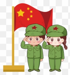 National Day Drawing Cartoon National Day Cartoon Soldier - Dia Do Soldado Em Desenho Animado Emoji,Army Salute Emoticon